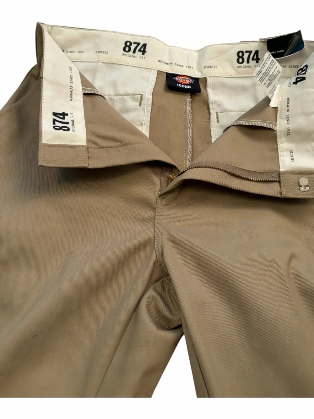 Dickies Women's Original 874
Work Pants, Khaki-Size 6 NWT - Picture 11 of 16
